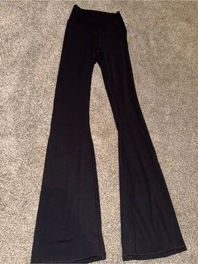 OFFLINE by Aerie Real Me Xtra High-Rise Bootcut Leggings Black Size XS